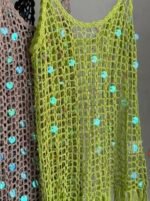 Shiny & cozy vibes  Handmade crochet summer top