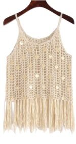 Shiny & cozy vibes  Handmade crochet summer top - Image 3