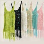 Shiny & cozy vibes  Handmade crochet summer top - Image 2