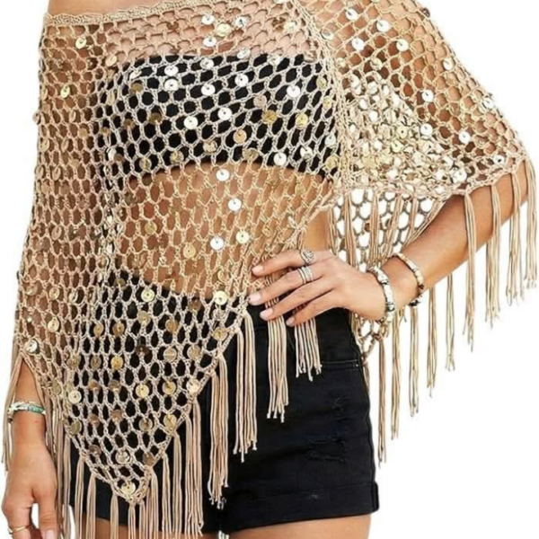 Crochet cover up